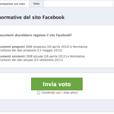 Schermata 2012-06-05 a 21.06.07 Facebook, il voto, la privacy, il nuovo profilo e il ragioner Fantozzi (in vacanza).