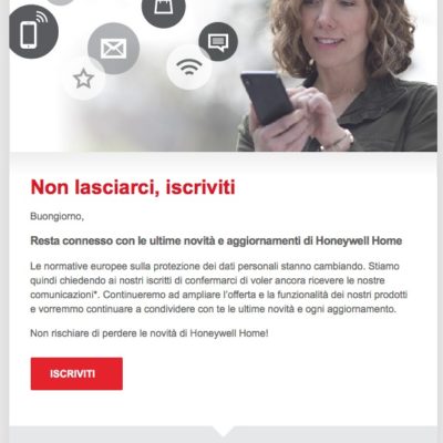 GDPR iscrizione alle newsletter e double OPT-IN
