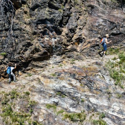 Escursione Vellauer Falsenweg, Dorf Tirol, Algunder Waalweg